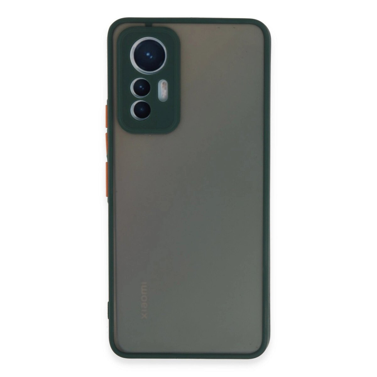 Xiaomi Mi 12 Lite Kılıf Montreal Silikon Kapak - Yeşil Xiaomi Mi 12 Lite Kılıf Montreal Silikon Kapak - Yeşil