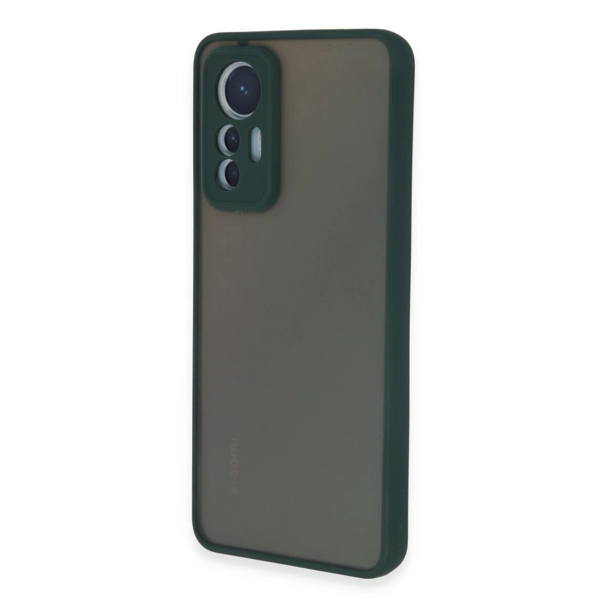 Xiaomi Mi 12 Lite Kılıf Montreal Silikon Kapak - Yeşil Xiaomi Mi 12 Lite Kılıf Montreal Silikon Kapak - Yeşil