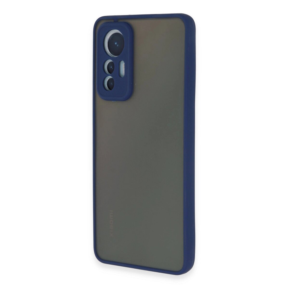 Xiaomi Mi 12 Lite Kılıf Montreal Silikon Kapak - Lacivert Xiaomi Mi 12 Lite Kılıf Montreal Silikon Kapak - Lacivert