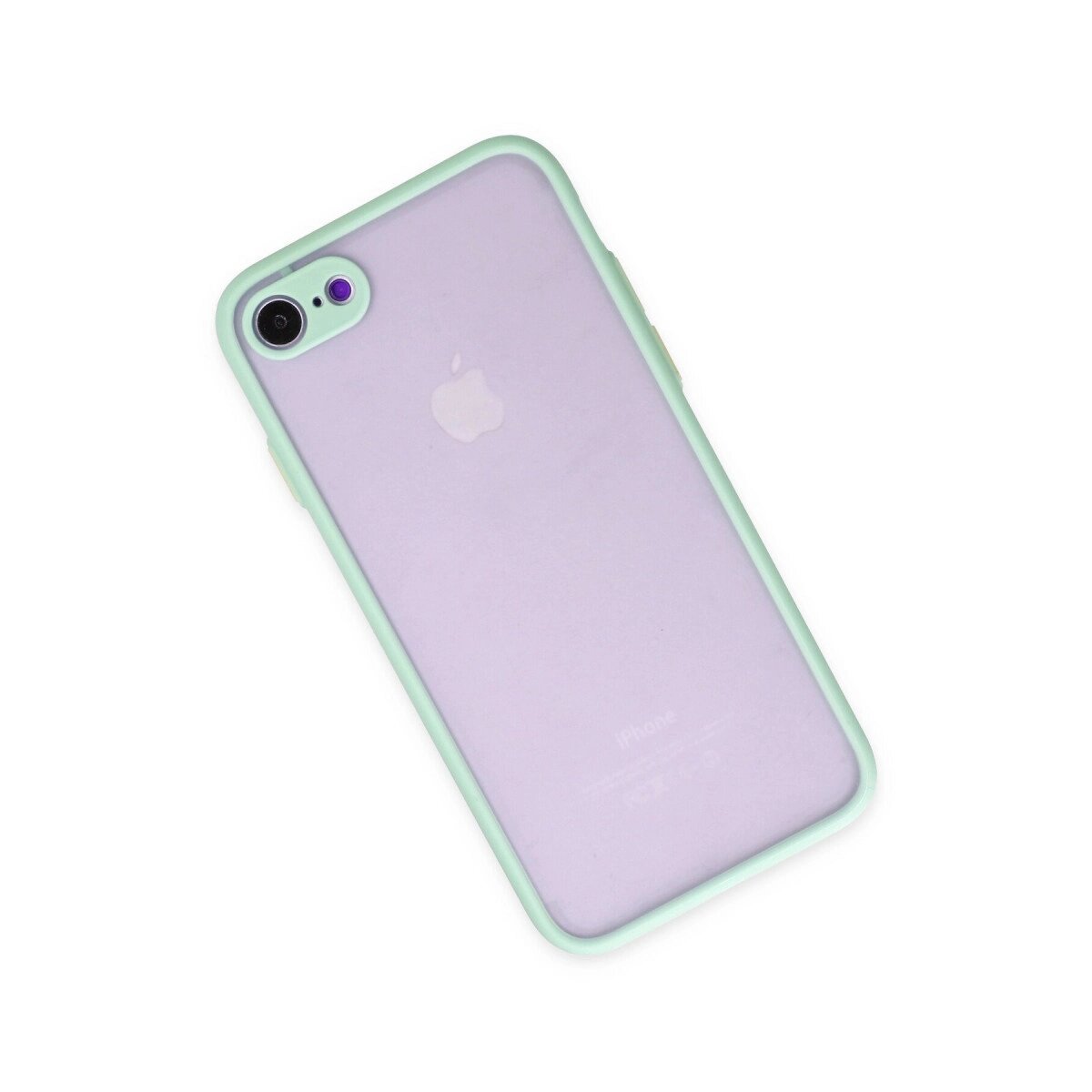 Apple İphone 7 Kılıf Montreal Silikon Kapak - Turkuaz Apple İphone 7 Kılıf Montreal Silikon Kapak - Turkuaz