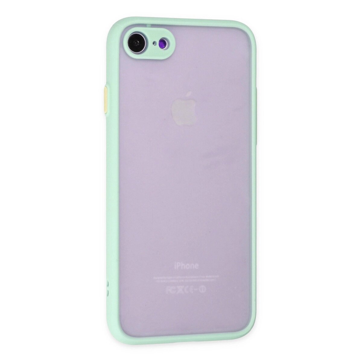 Apple İphone 7 Kılıf Montreal Silikon Kapak - Turkuaz Apple İphone 7 Kılıf Montreal Silikon Kapak - Turkuaz