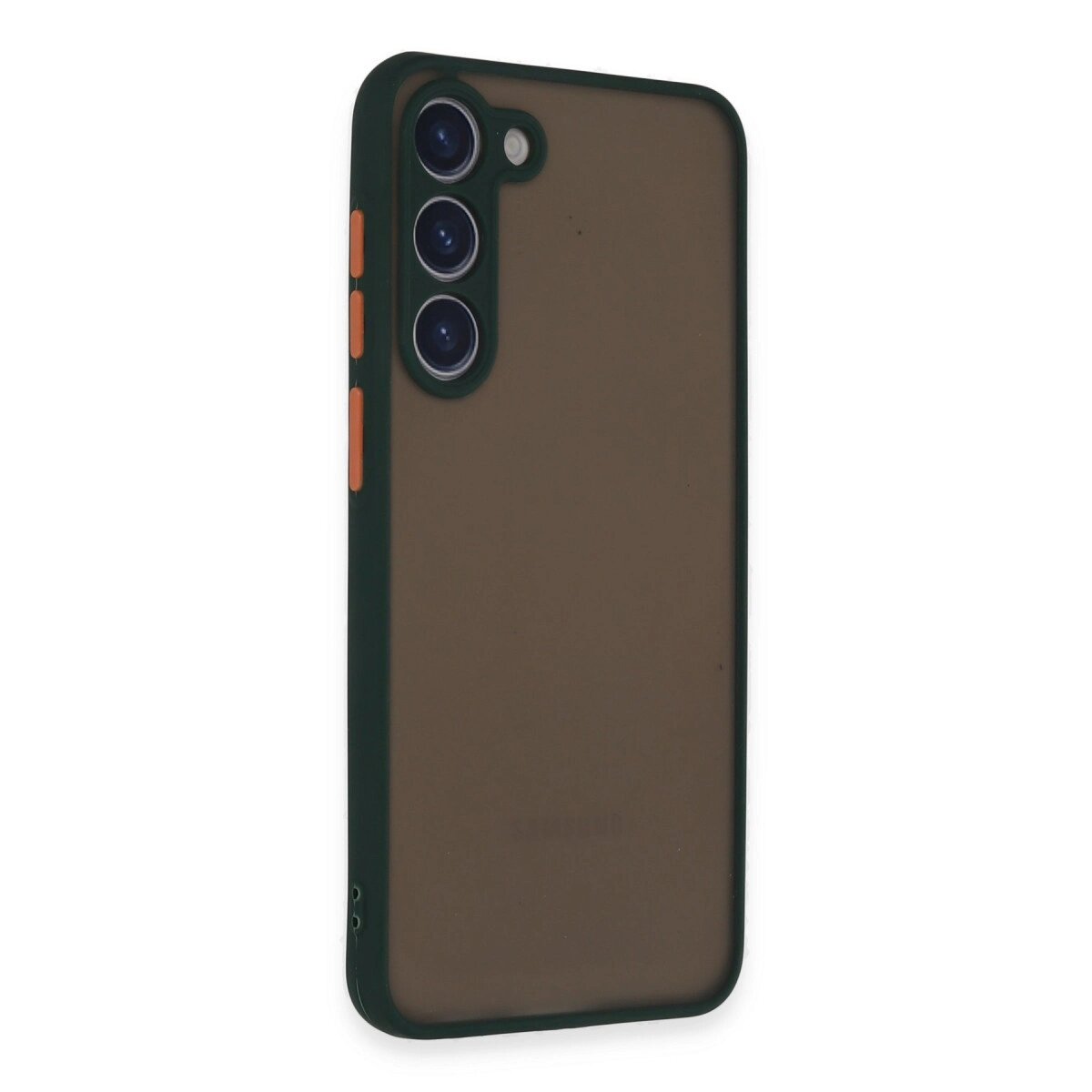 Samsung Galaxy S23 Plus Kılıf Montreal Silikon Kapak - Yeşil Samsung Galaxy S23 Plus Kılıf Montreal Silikon Kapak - Yeşil