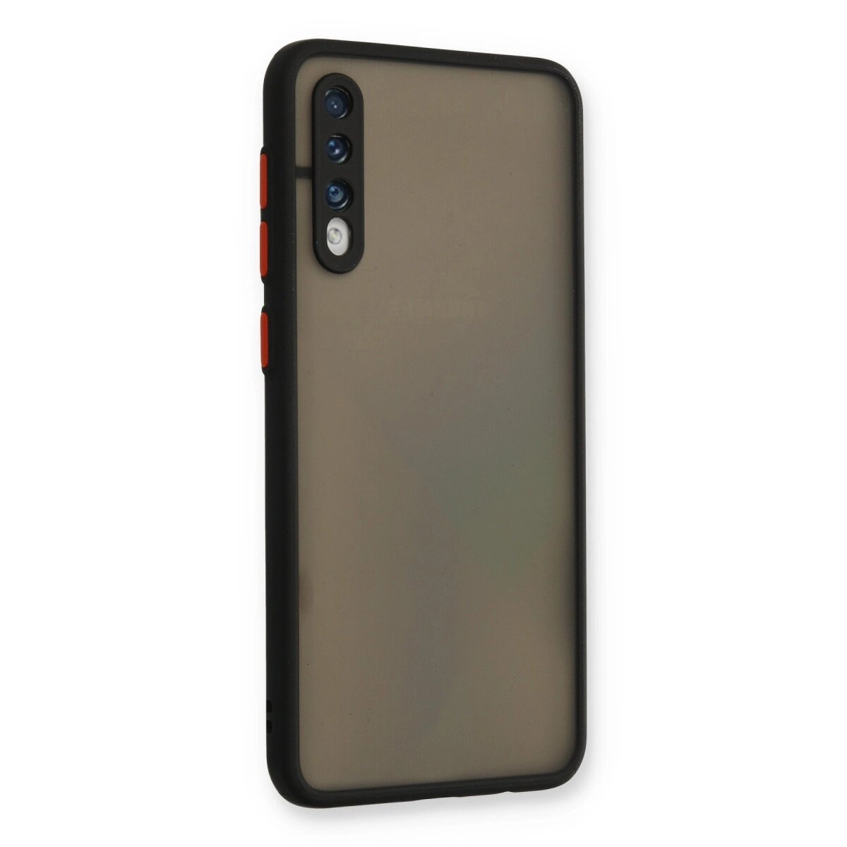Samsung Galaxy A30s Kılıf Montreal Silikon Kapak - Siyah Samsung Galaxy A30s Kılıf Montreal Silikon Kapak - Siyah