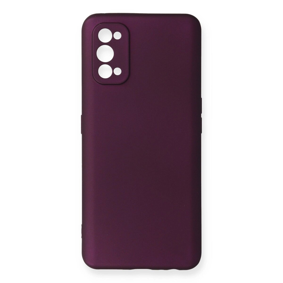 Realme 7 Pro Kılıf First Silikon - Mürdüm Realme 7 Pro Kılıf First Silikon - Mürdüm