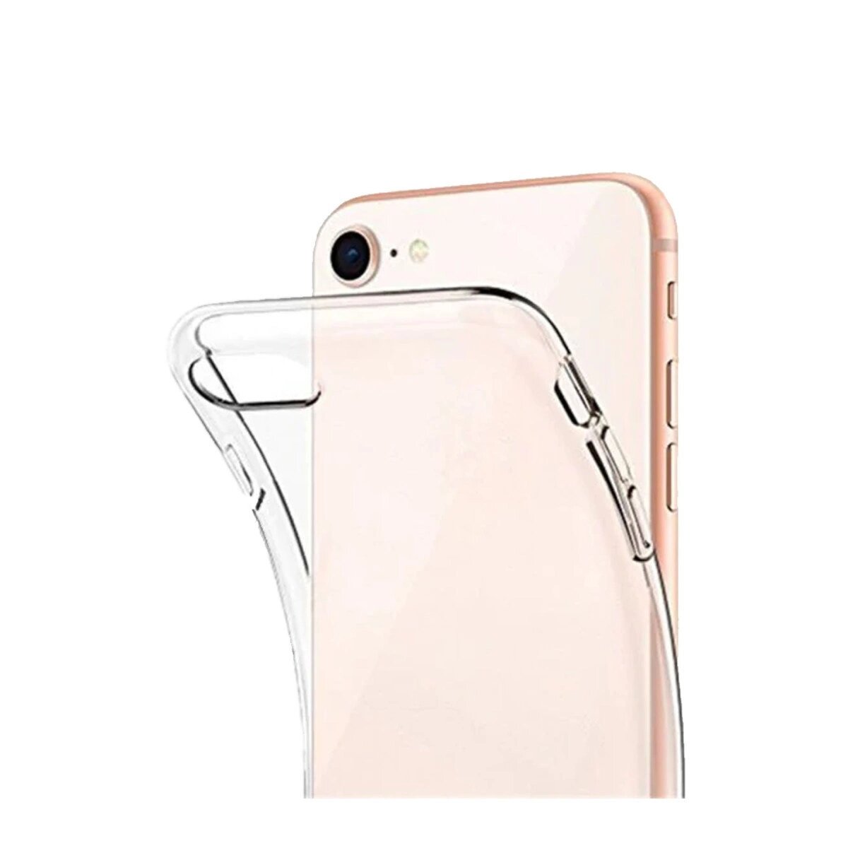 Apple İphone 7 Kılıf Lüx Şeffaf Silikon Apple İphone 7 Kılıf Lüx Şeffaf Silikon