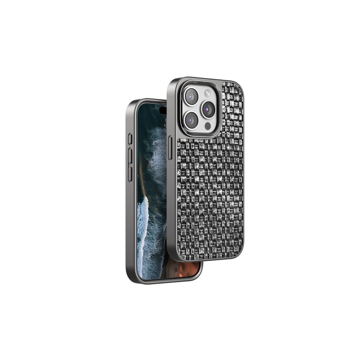 Venco Apple İphone 15 Pro Brand Kapak - Gümüş Venco Apple İphone 15 Pro Brand Kapak - Gümüş