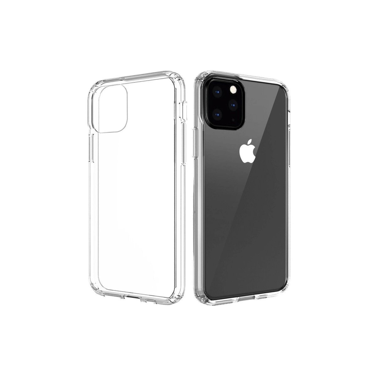Apple İphone 11 Pro Max Kılıf Lüx Şeffaf Silikon Apple İphone 11 Pro Max Kılıf Lüx Şeffaf Silikon