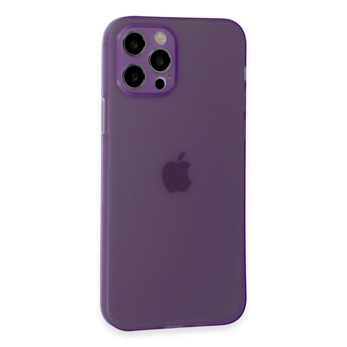 Apple İphone 12 Pro Kılıf Puma Silikon - Koyu Mor