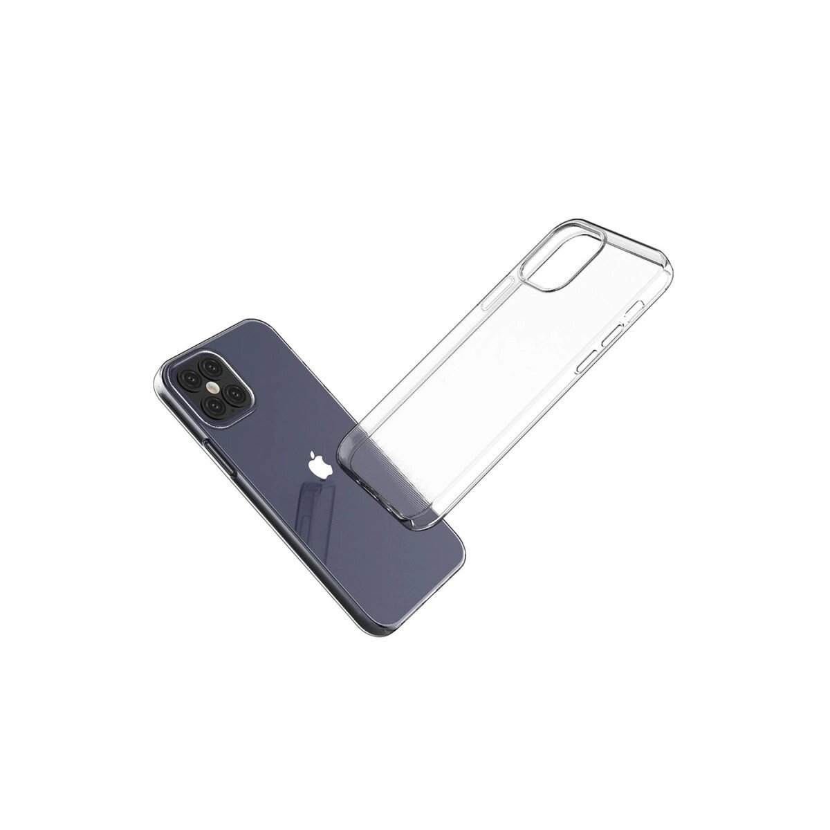 Apple İphone 12 Pro Max Kılıf Lüx Şeffaf Silikon Apple İphone 12 Pro Max Kılıf Lüx Şeffaf Silikon