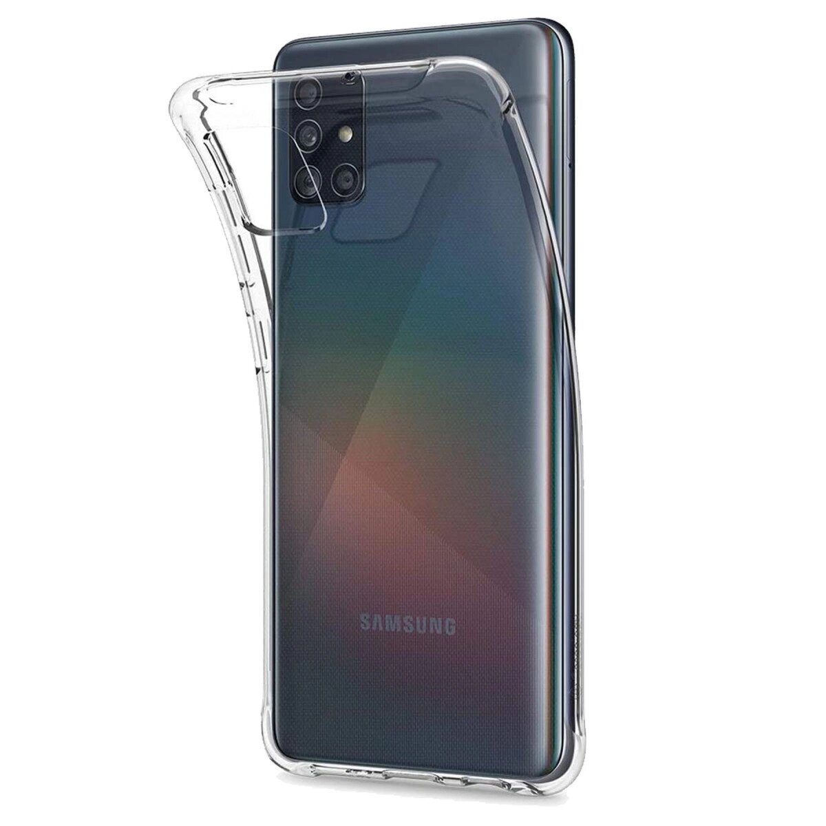 Samsung Galaxy A51 Kılıf Lüx Şeffaf Silikon Samsung Galaxy A51 Kılıf Lüx Şeffaf Silikon