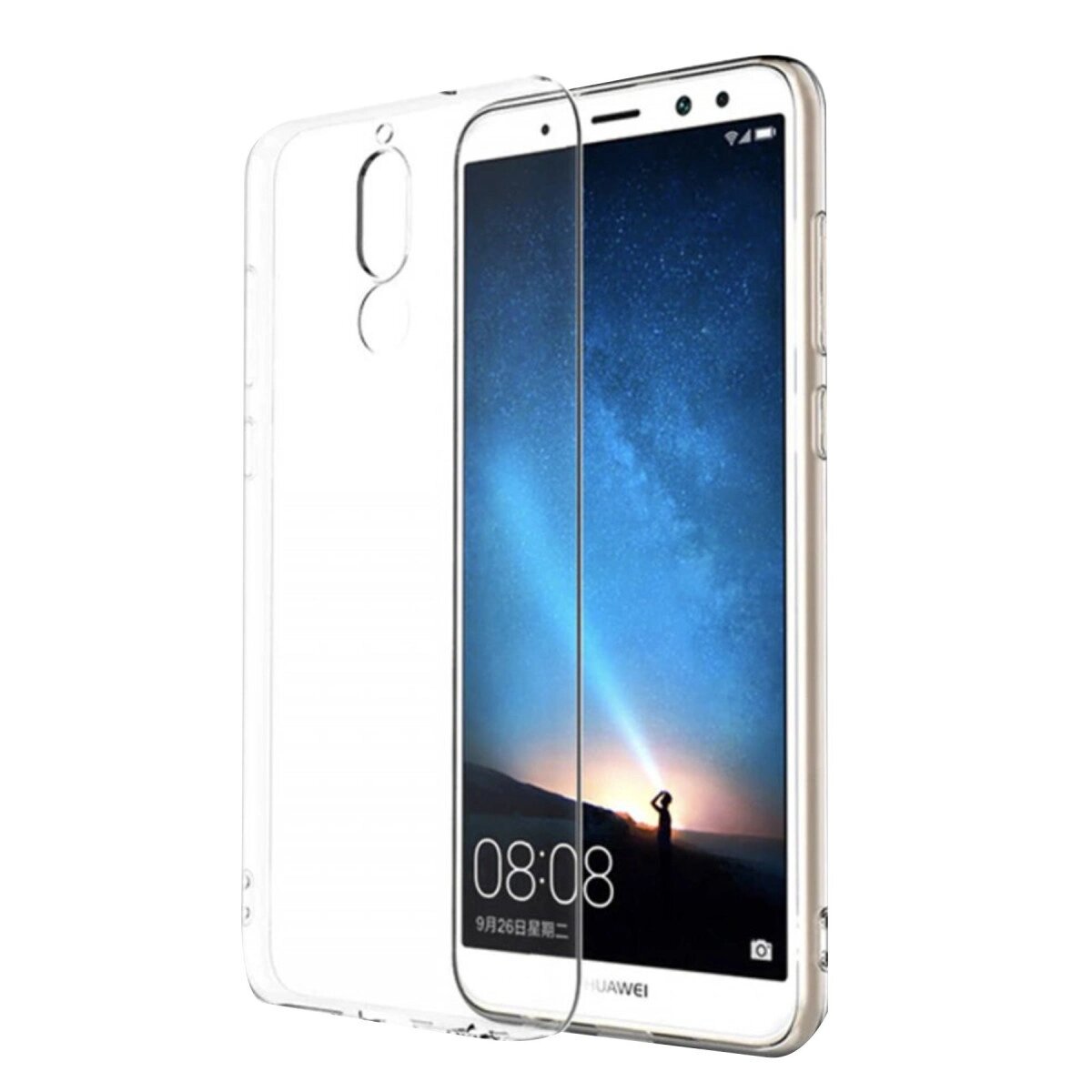 Huawei Mate 10 Lite Kılıf Lüx Şeffaf Silikon Huawei Mate 10 Lite Kılıf Lüx Şeffaf Silikon