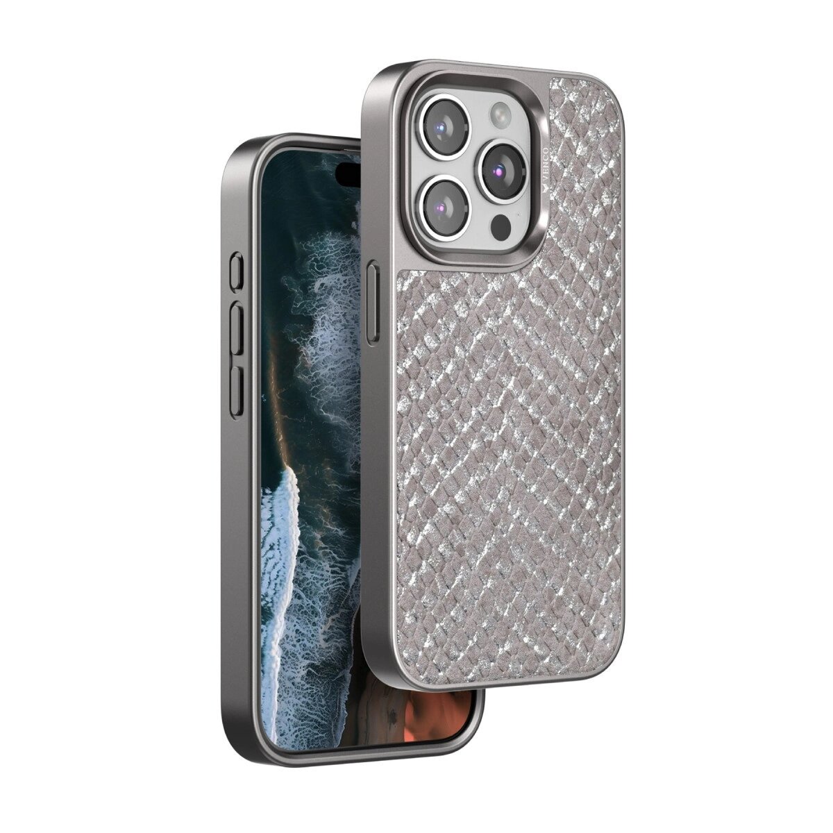 Venco Apple İphone 15 Pro Viper Kapak - Titan Gri Venco Apple İphone 15 Pro Viper Kapak - Titan Gri