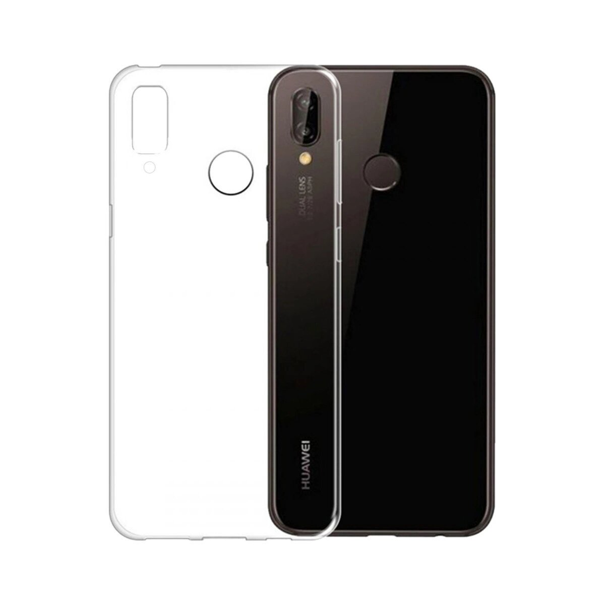 Huawei P20 Lite Kılıf Lüx Şeffaf Silikon Huawei P20 Lite Kılıf Lüx Şeffaf Silikon