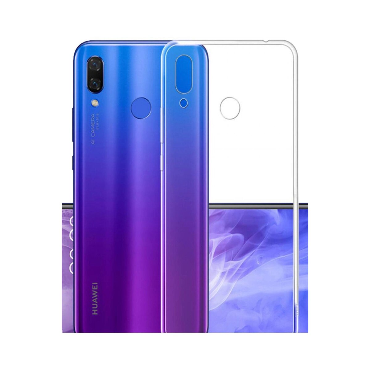 Huawei P20 Lite Kılıf Lüx Şeffaf Silikon Huawei P20 Lite Kılıf Lüx Şeffaf Silikon