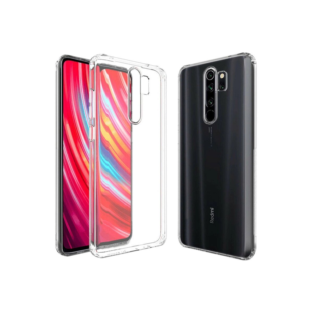 Xiaomi Redmi Note 8 Pro Kılıf Lüx Şeffaf Silikon Xiaomi Redmi Note 8 Pro Kılıf Lüx Şeffaf Silikon