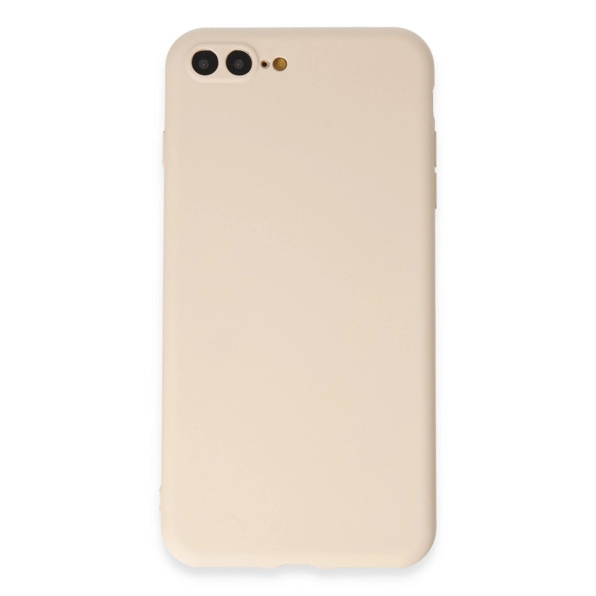 Apple İphone 7 Plus Kılıf First Silikon - Krem Apple İphone 7 Plus Kılıf First Silikon - Krem