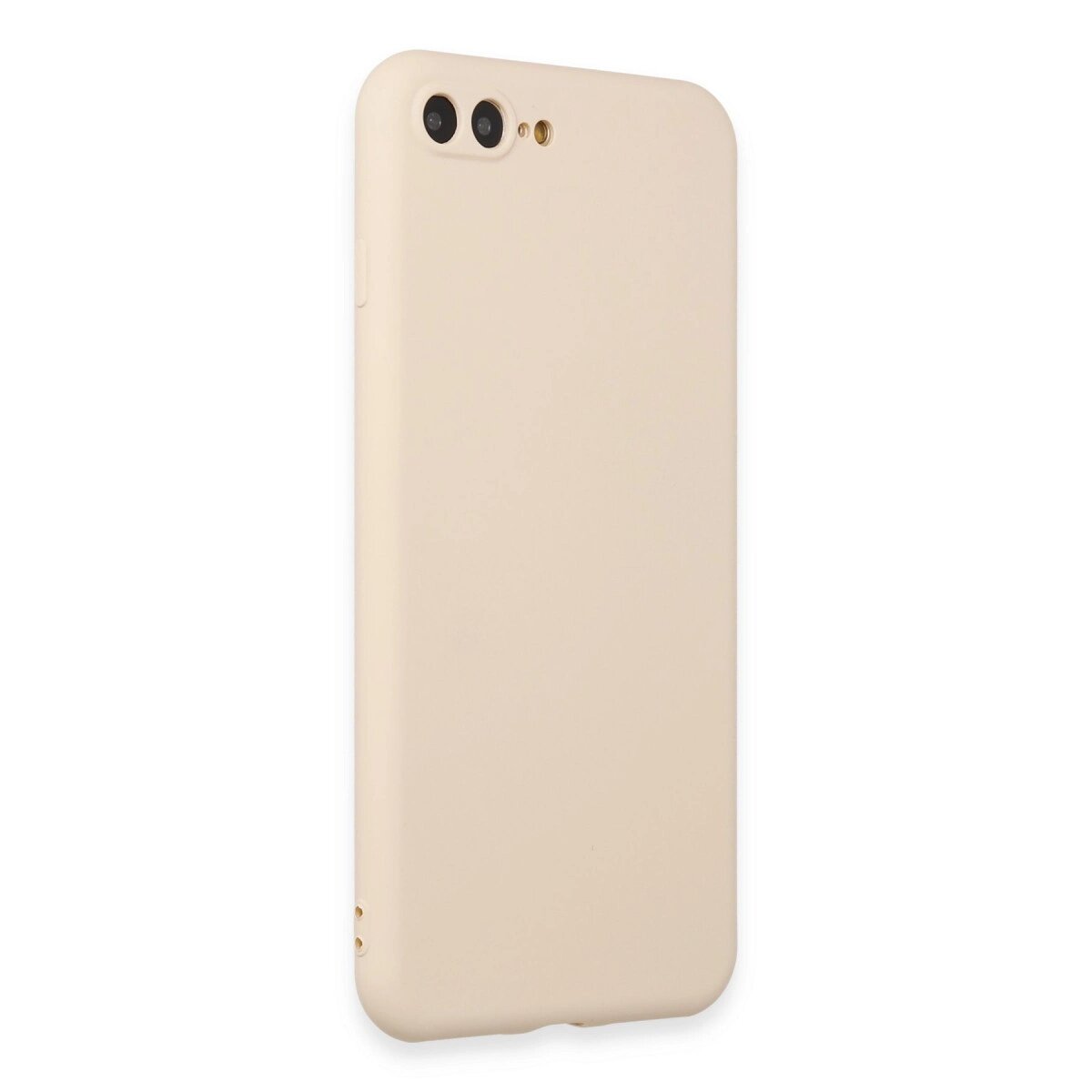 Apple İphone 7 Plus Kılıf First Silikon - Krem Apple İphone 7 Plus Kılıf First Silikon - Krem