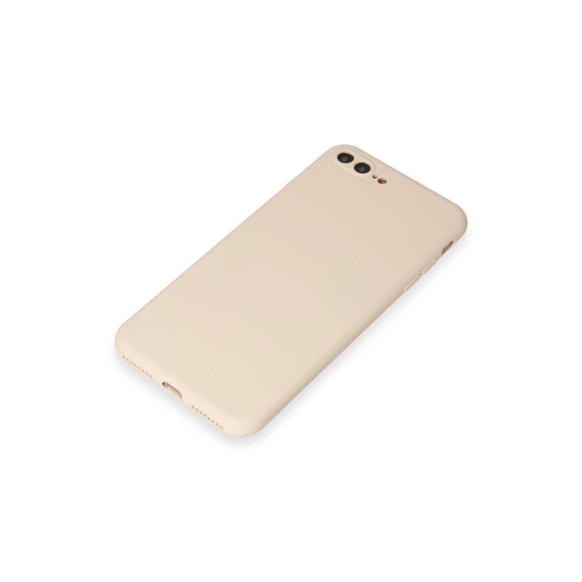 Apple İphone 7 Plus Kılıf First Silikon - Krem Apple İphone 7 Plus Kılıf First Silikon - Krem