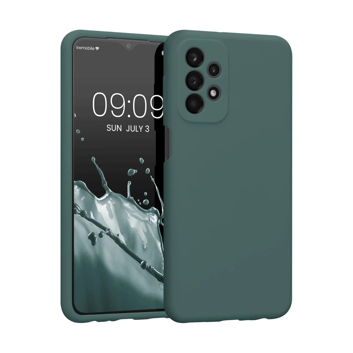Samsung Galaxy A23 4g Kılıf First Silikon - Koyu Yeşil Samsung Galaxy A23 4g Kılıf First Silikon - Koyu Yeşil