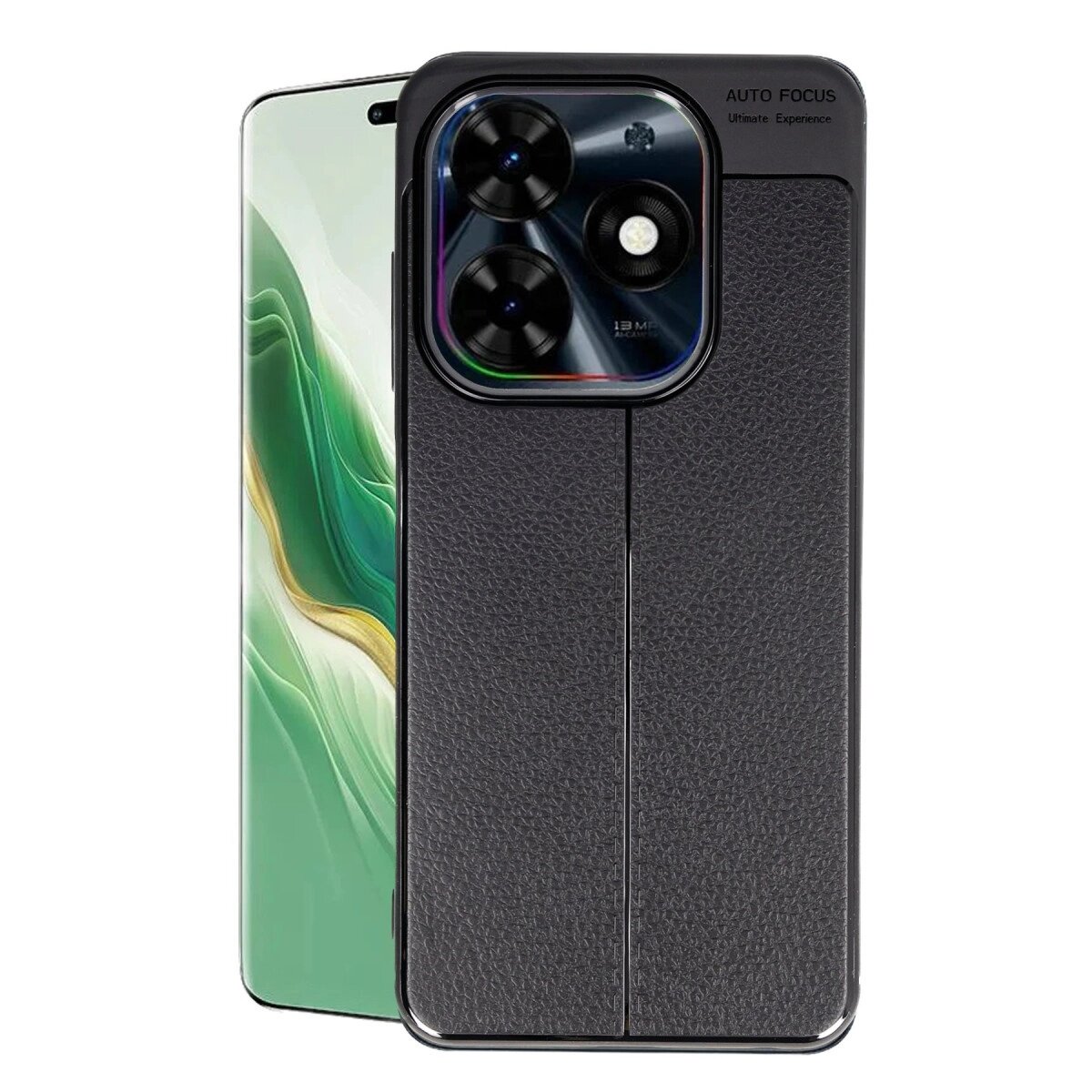 Tecno Spark Go 2024 Kılıf Auto Fus Kapak - Siyah