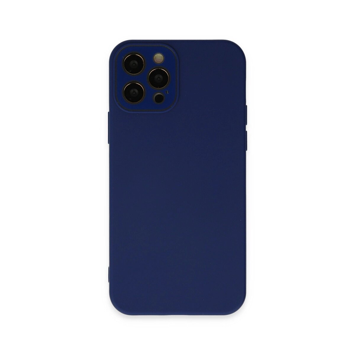 Apple İphone 12 Pro Kılıf Lansman Glass Kapak - Sky Blue