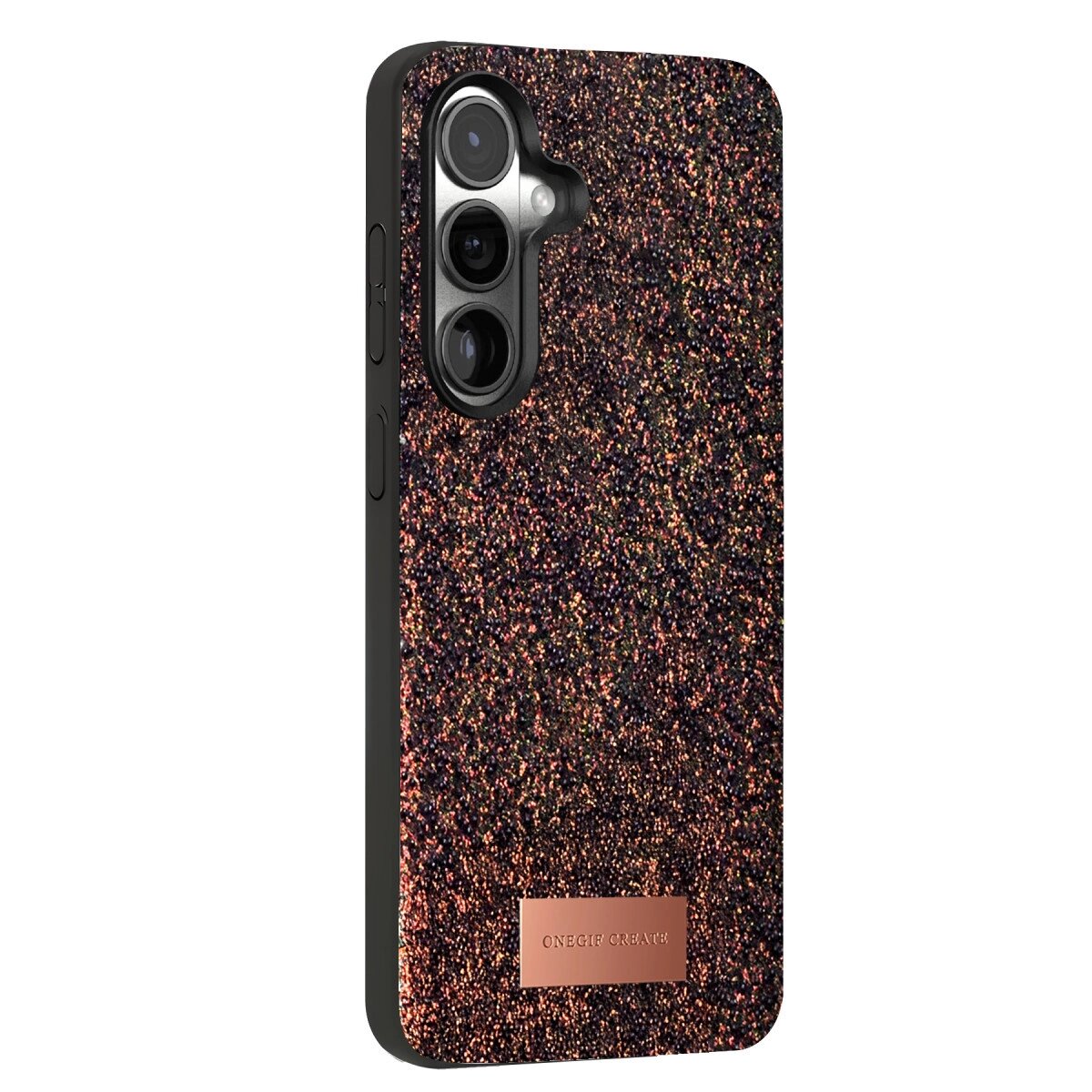 Onegif Samsung Galaxy S24 Plus Bright Simli Kapak - Derin Mor Onegif Samsung Galaxy S24 Plus Bright Simli Kapak - Derin Mor