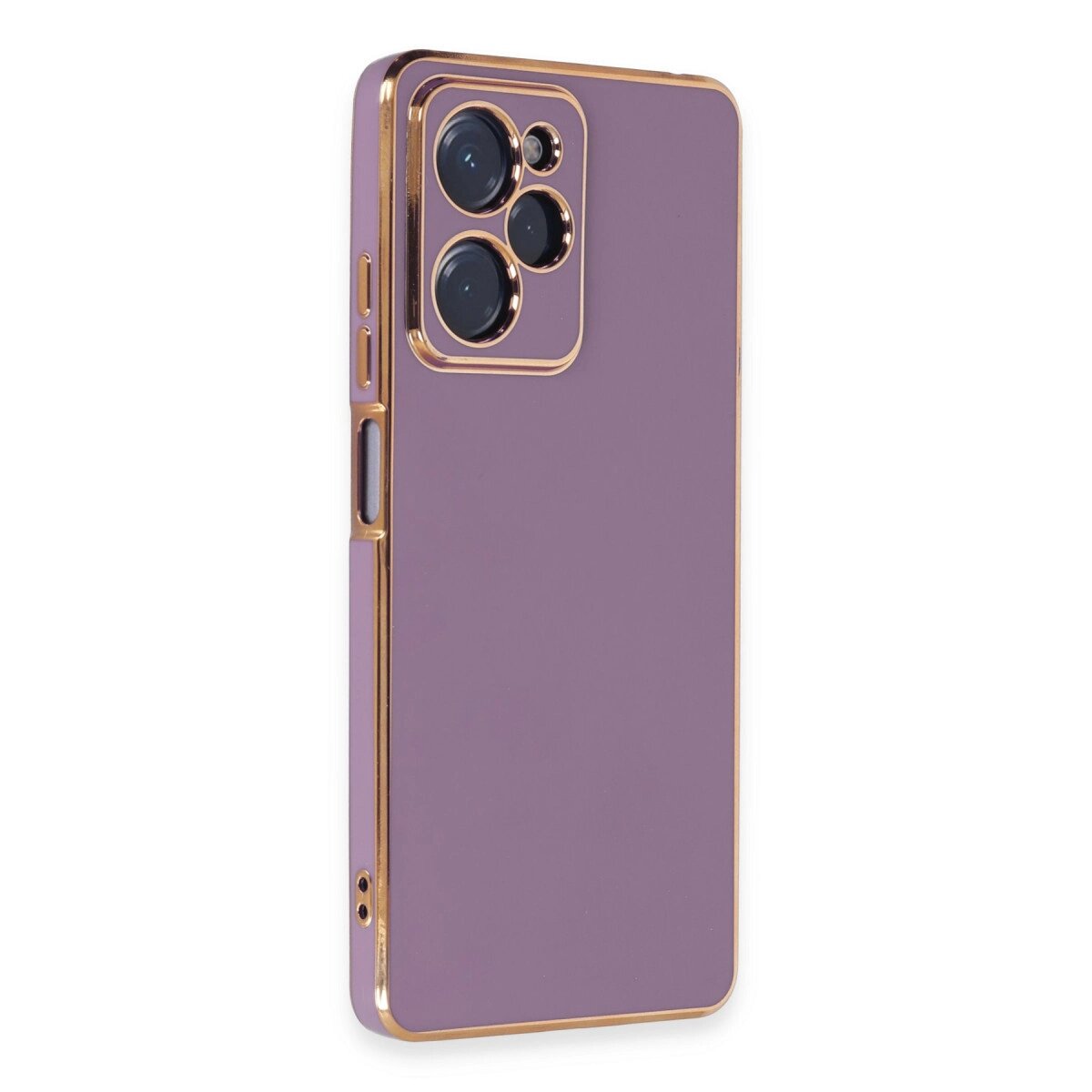 Xiaomi Poco X5 Pro 5g Kılıf Volet Silikon - Mor Xiaomi Poco X5 Pro 5g Kılıf Volet Silikon - Mor