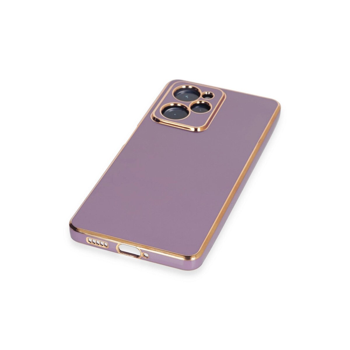 Xiaomi Poco X5 Pro 5g Kılıf Volet Silikon - Mor Xiaomi Poco X5 Pro 5g Kılıf Volet Silikon - Mor