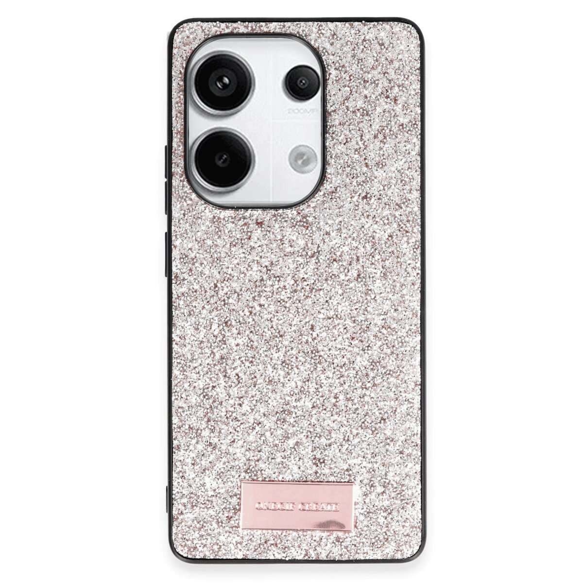 Onegif Xiaomi Redmi Note 13 Pro 4g Bright Simli Kapak - Gold Onegif Xiaomi Redmi Note 13 Pro 4g Bright Simli Kapak - Gold