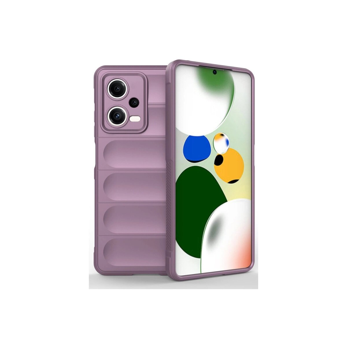 Xiaomi Poco X5 5g Kılıf Optimum Silikon - Mor Xiaomi Poco X5 5g Kılıf Optimum Silikon - Mor