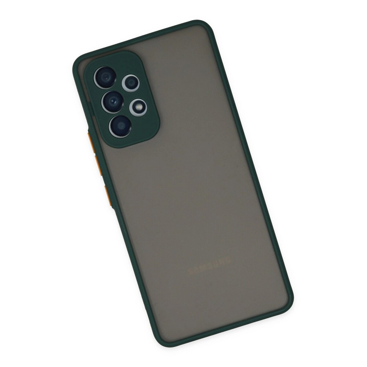 Samsung Galaxy A33 5g Kılıf Montreal Silikon Kapak - Yeşil Samsung Galaxy A33 5g Kılıf Montreal Silikon Kapak - Yeşil
