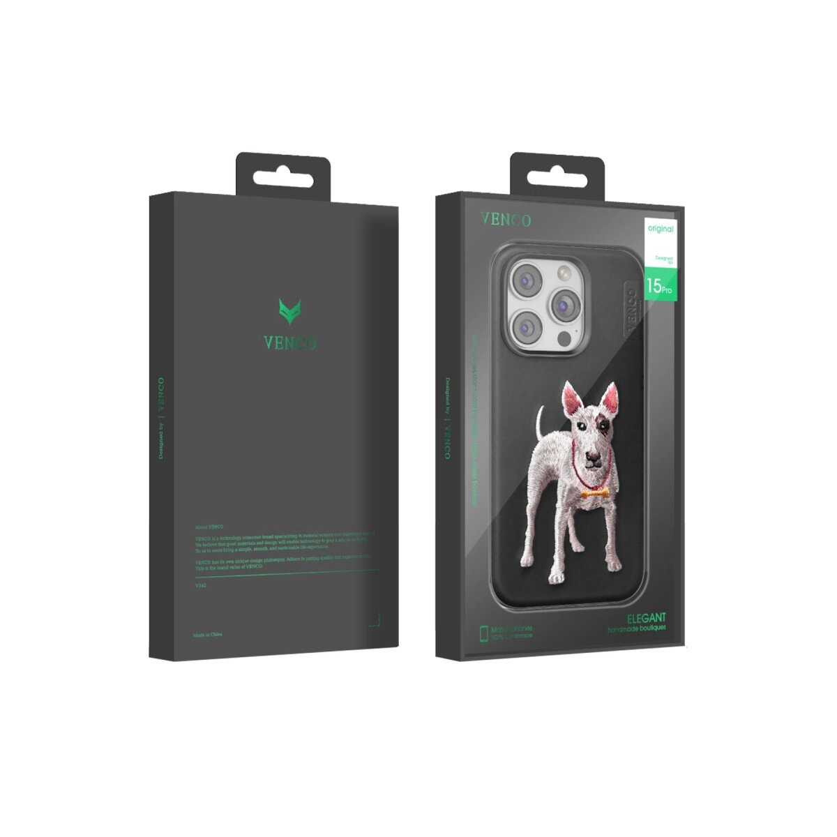 Venco Apple İphone 15 Pro Max Perma Desenli Kapak - Lacivert Venco Apple İphone 15 Pro Max Perma Desenli Kapak - Lacivert