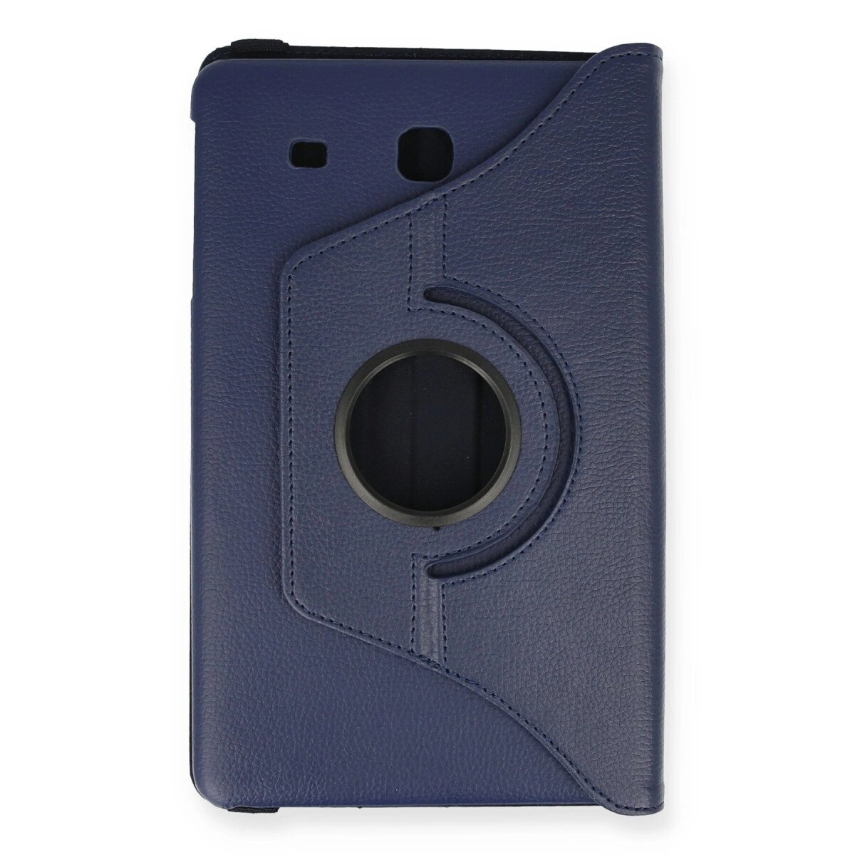 Samsung Galaxy T560 Tab E 9.7 Kılıf 360 Tablet Deri Kılıf - Lacivert