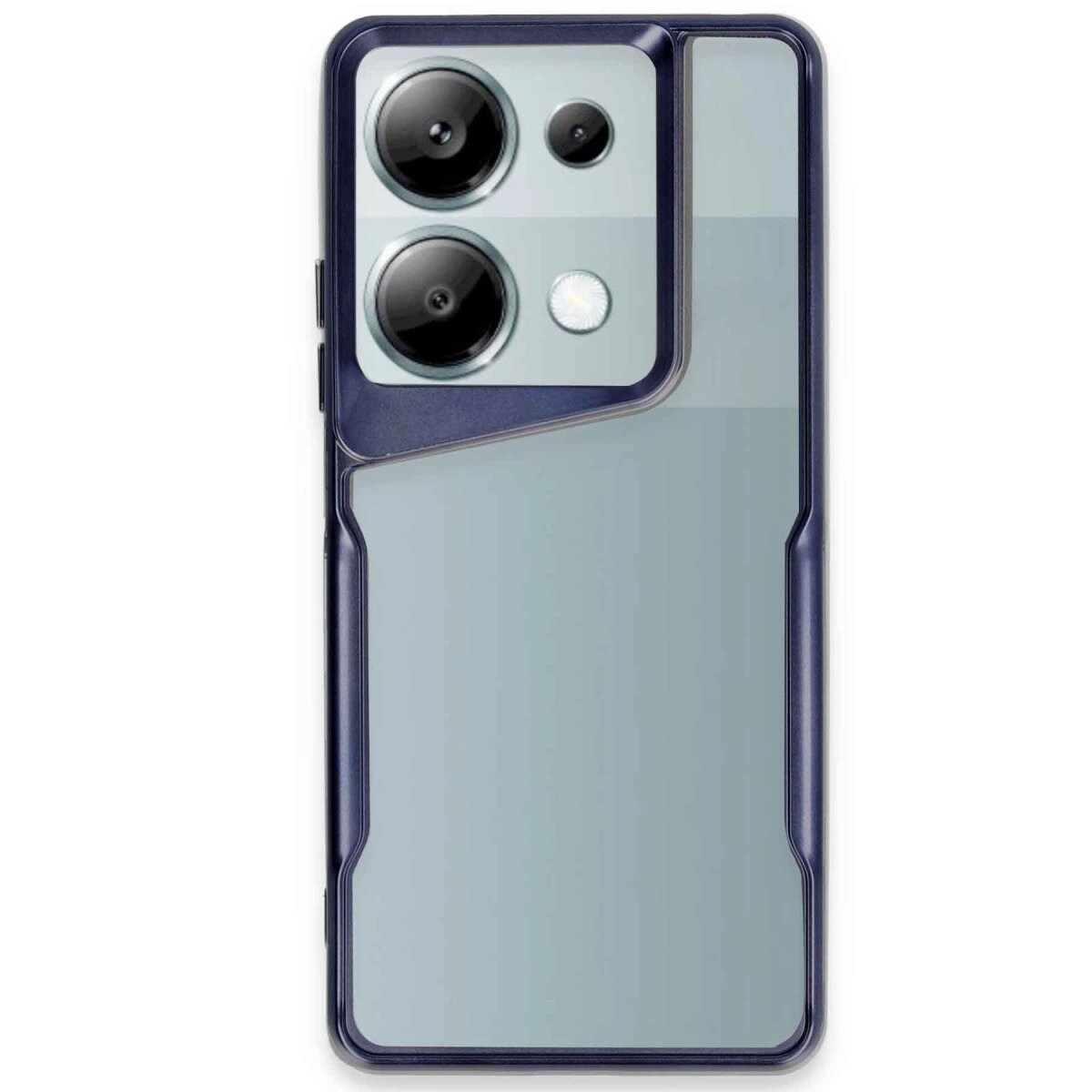 Xiaomi Redmi Note 13 Pro 4g Kılıf Boyi Silikon Kapak - Lacivert Xiaomi Redmi Note 13 Pro 4g Kılıf Boyi Silikon Kapak - Lacivert