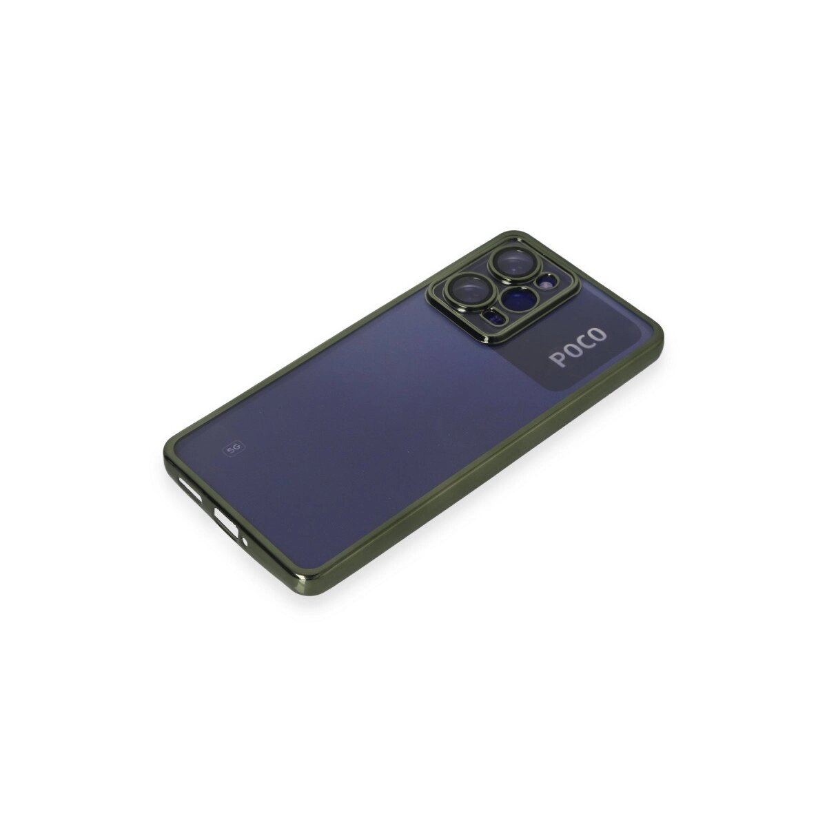 Xiaomi Poco X5 Pro 5g Kılıf Razer Lensli Silikon - Yeşil Xiaomi Poco X5 Pro 5g Kılıf Razer Lensli Silikon - Yeşil