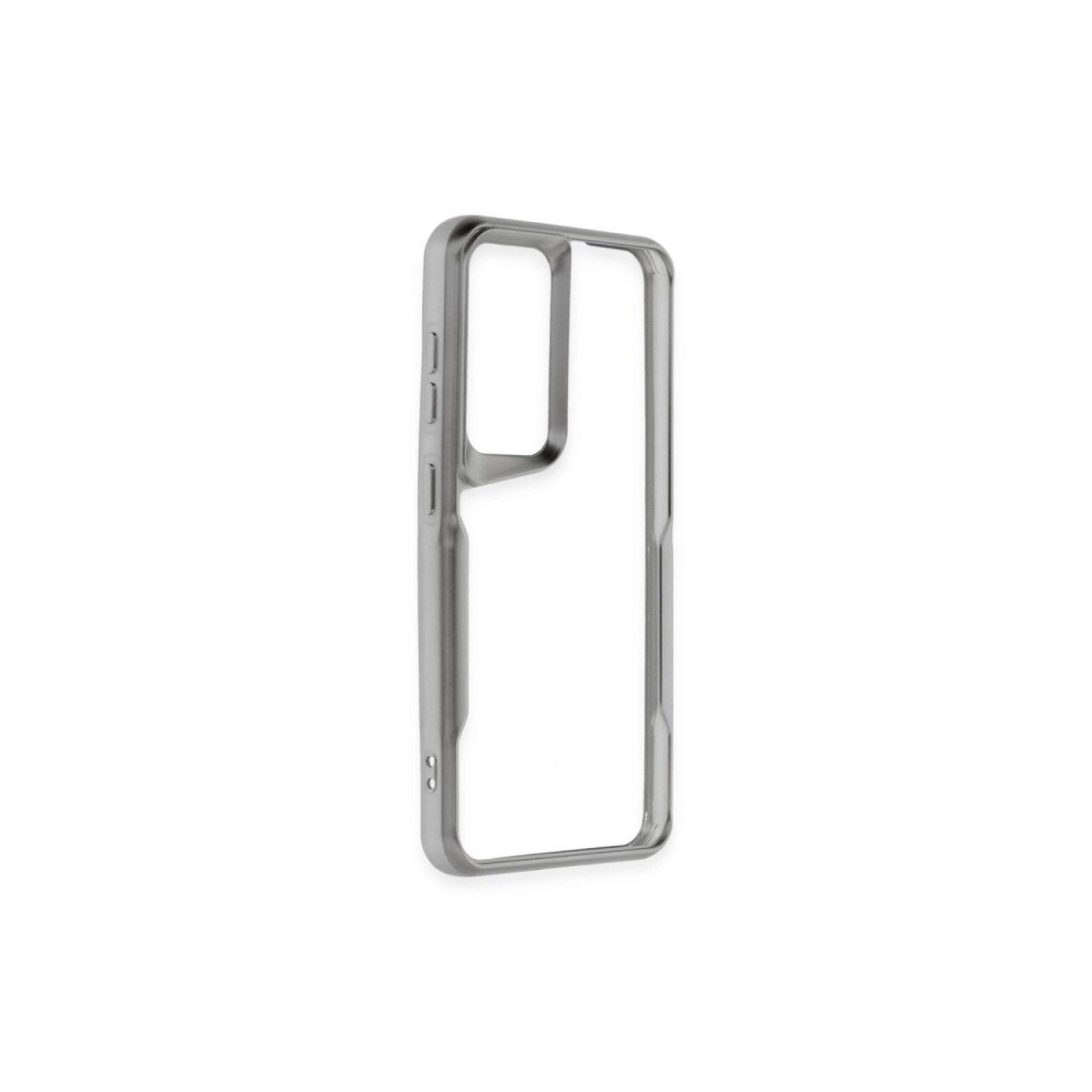 Samsung Galaxy A05s Kılıf Boyi Silikon Kapak - Gümüş