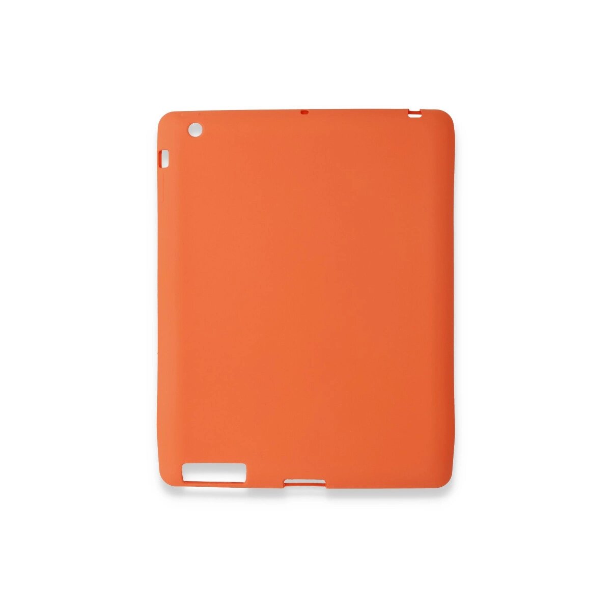 Apple İpad 4 9.7 Kılıf Evo Tablet Silikon - Turuncu