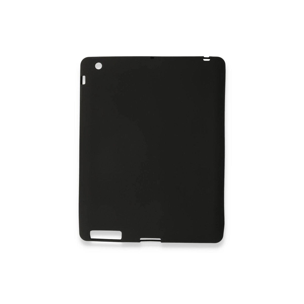 Apple İpad 4 9.7 Kılıf Evo Tablet Silikon - Siyah