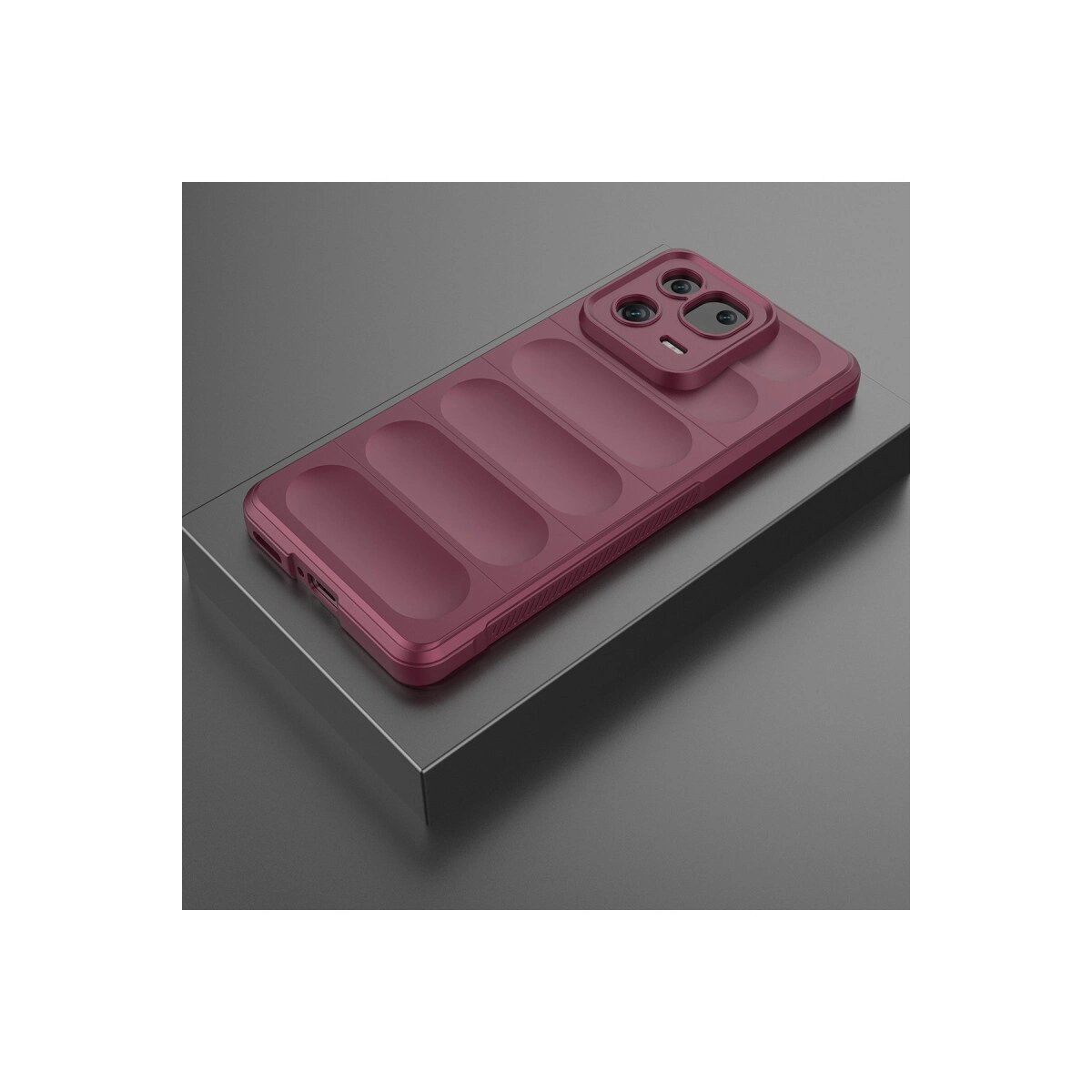 Xiaomi Mi 13 Kılıf Optimum Silikon - Bordo