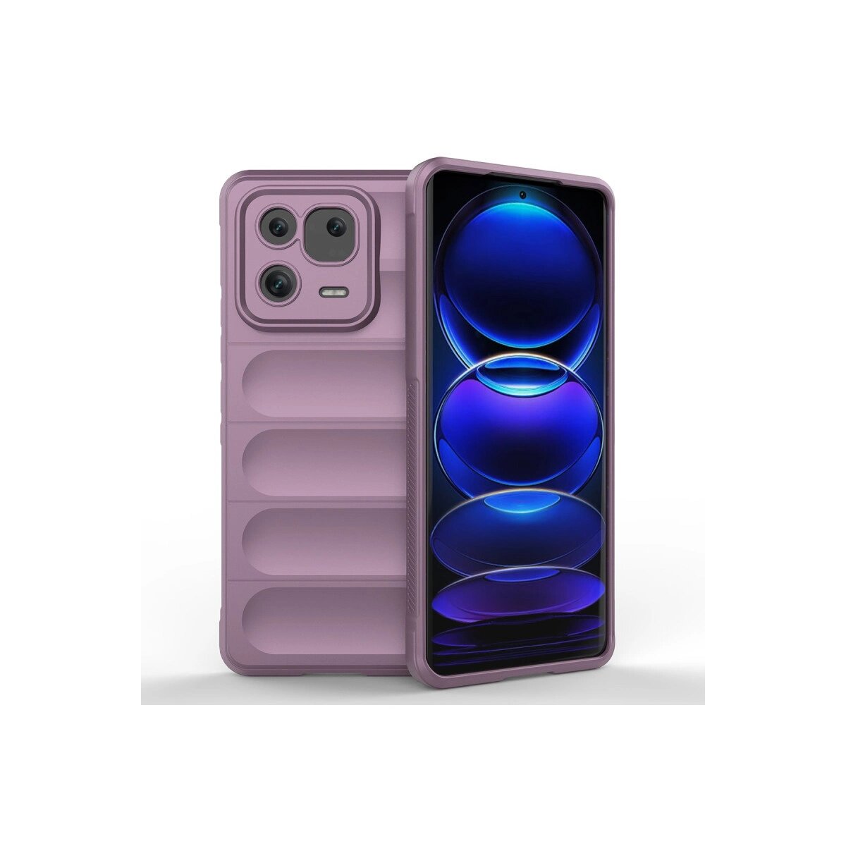 Xiaomi Mi 13 Kılıf Optimum Silikon - Mor Xiaomi Mi 13 Kılıf Optimum Silikon - Mor