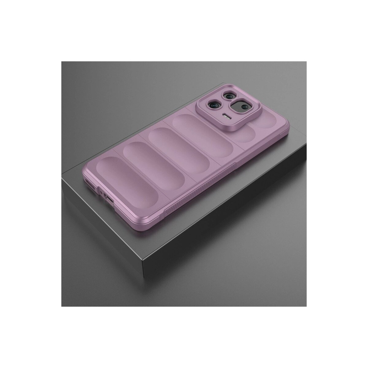 Xiaomi Mi 13 Kılıf Optimum Silikon - Mor Xiaomi Mi 13 Kılıf Optimum Silikon - Mor