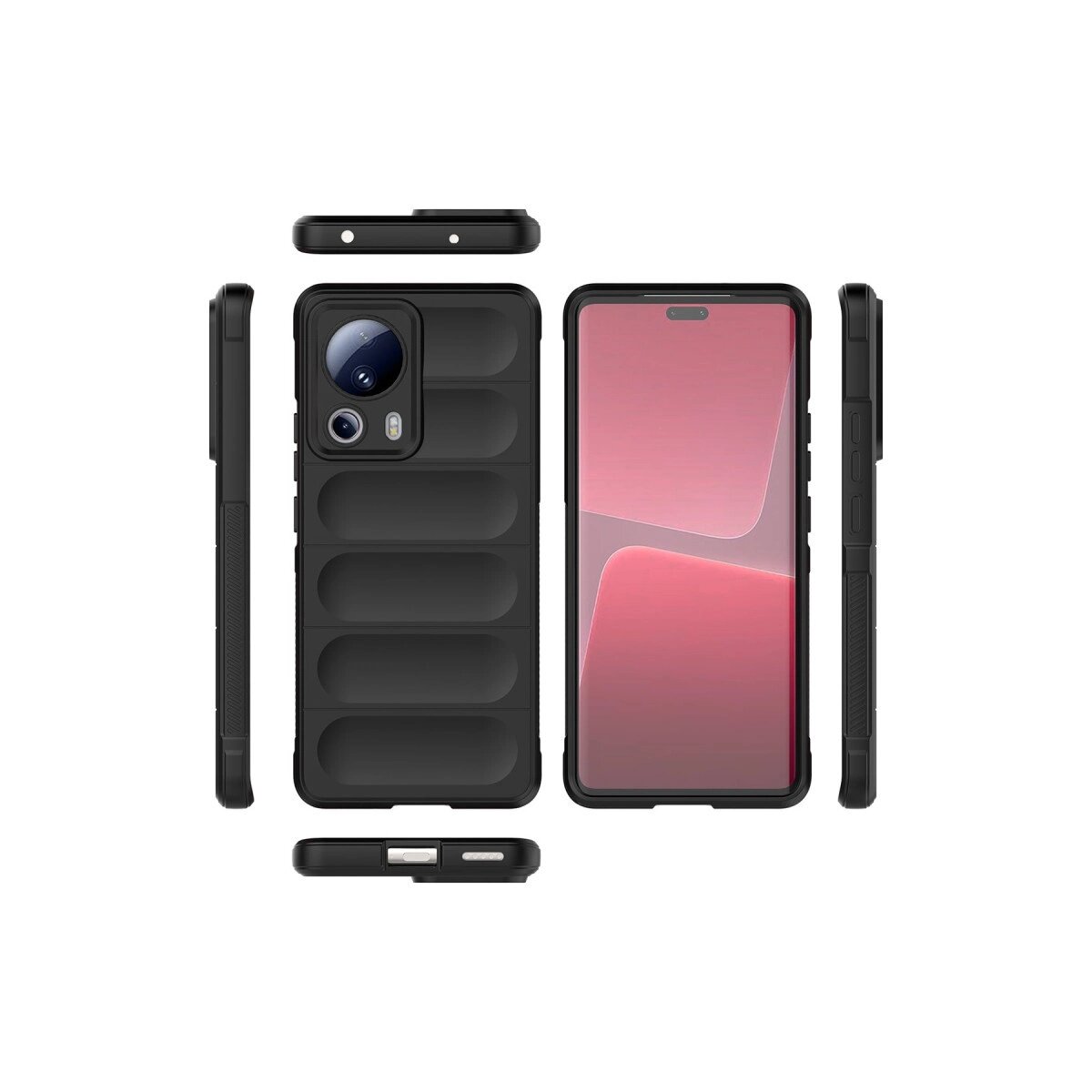 Xiaomi Mi 13 Lite Kılıf Optimum Silikon - Siyah