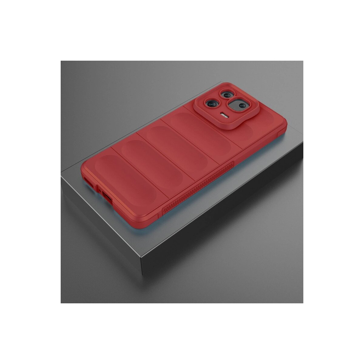 Xiaomi Mi 13 Pro Kılıf Optimum Silikon - Kırmızı Xiaomi Mi 13 Pro Kılıf Optimum Silikon - Kırmızı