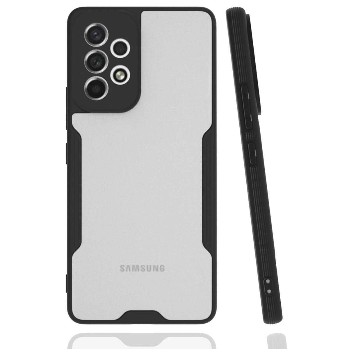 Samsung Galaxy A33 5g Kılıf Platin Silikon - Siyah Samsung Galaxy A33 5g Kılıf Platin Silikon - Siyah