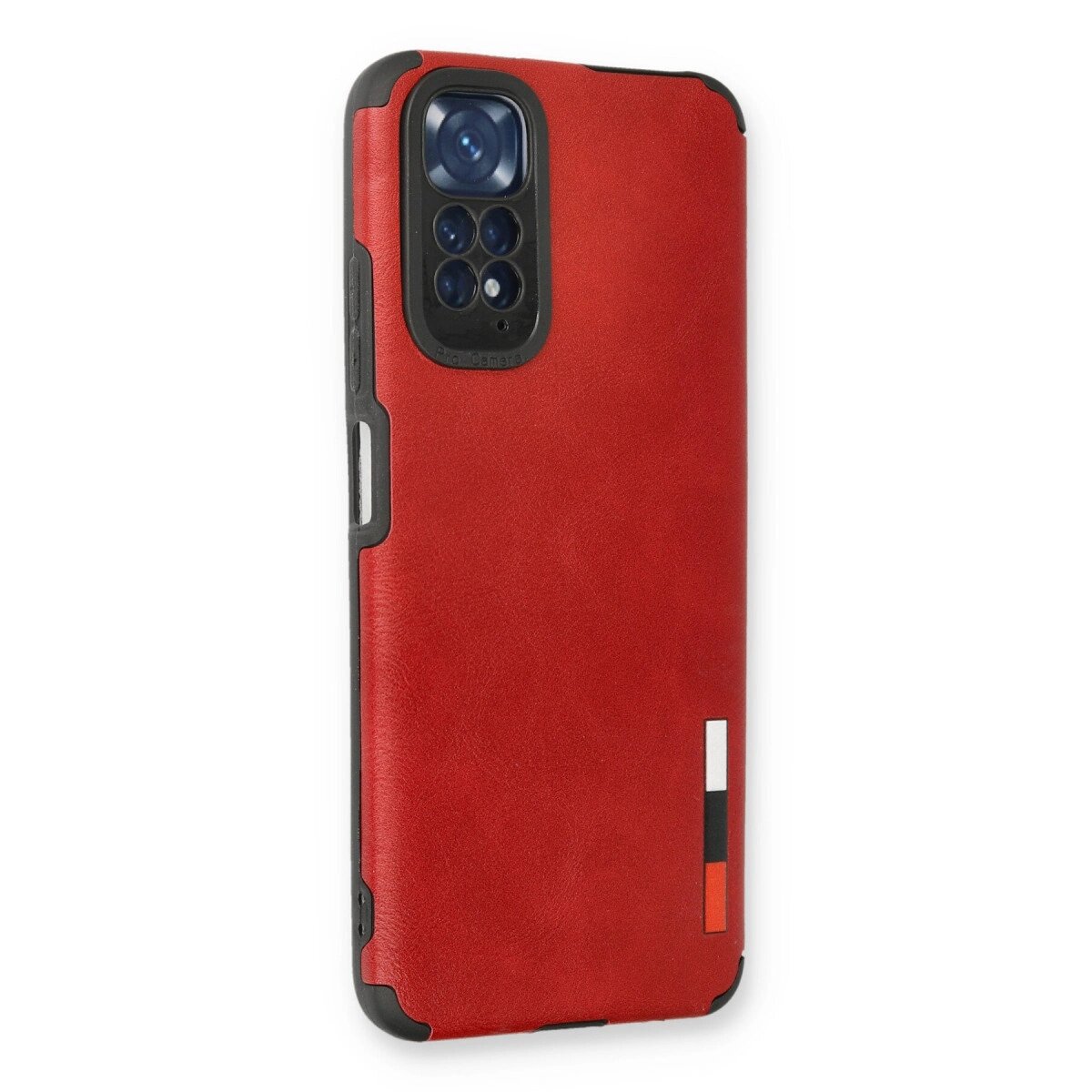 Xiaomi Redmi Note 11 Kılıf Loop Deri Silikon - Kırmızı Xiaomi Redmi Note 11 Kılıf Loop Deri Silikon - Kırmızı