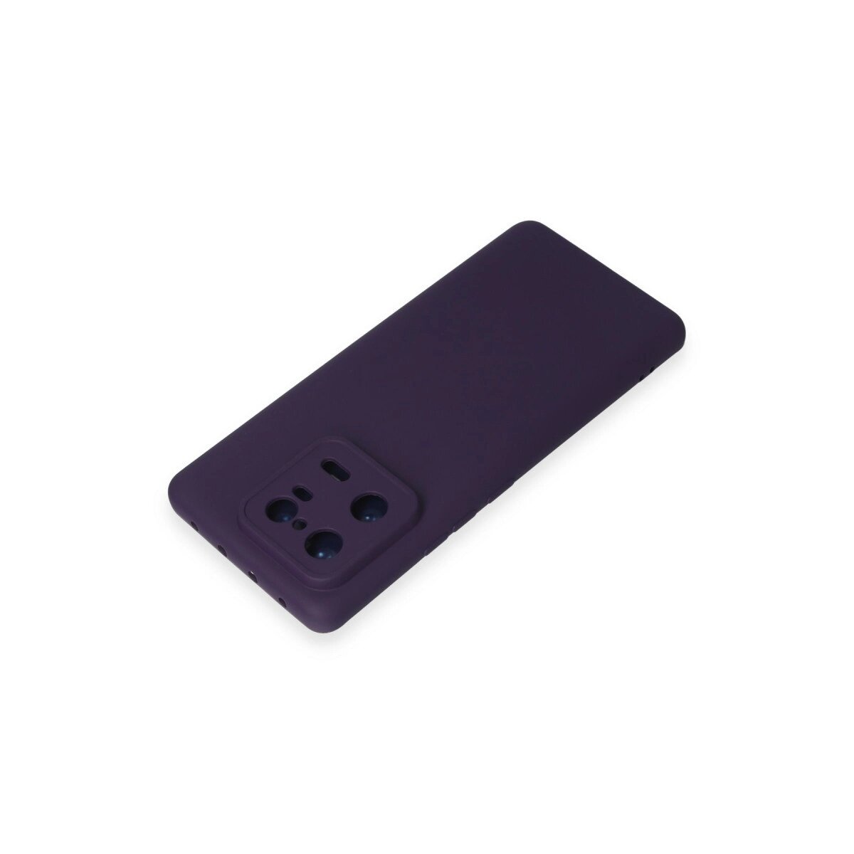 Xiaomi Mi 13 Pro Kılıf Nano İçi Kadife Silikon - Mor Xiaomi Mi 13 Pro Kılıf Nano İçi Kadife Silikon - Mor