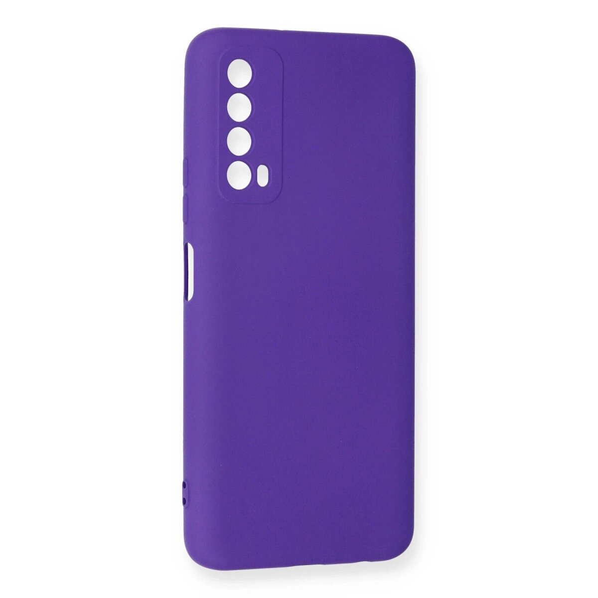 Huawei P Smart 2021 Kılıf Nano İçi Kadife Silikon - Mor Huawei P Smart 2021 Kılıf Nano İçi Kadife Silikon - Mor