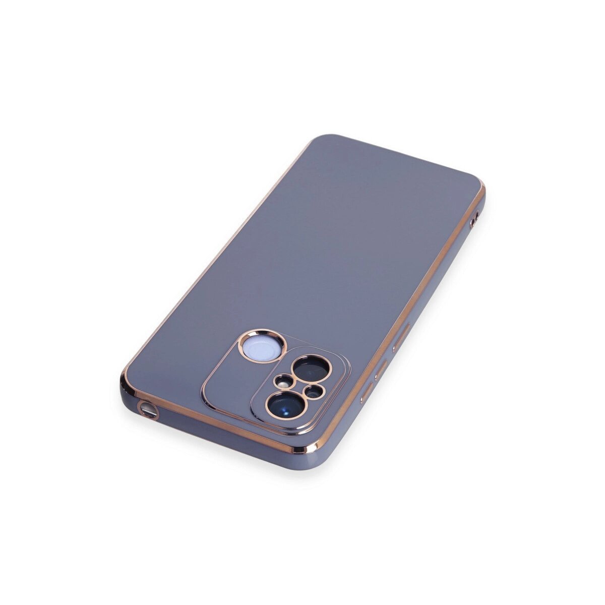 Xiaomi Redmi 12c Kılıf Volet Silikon - Mavi