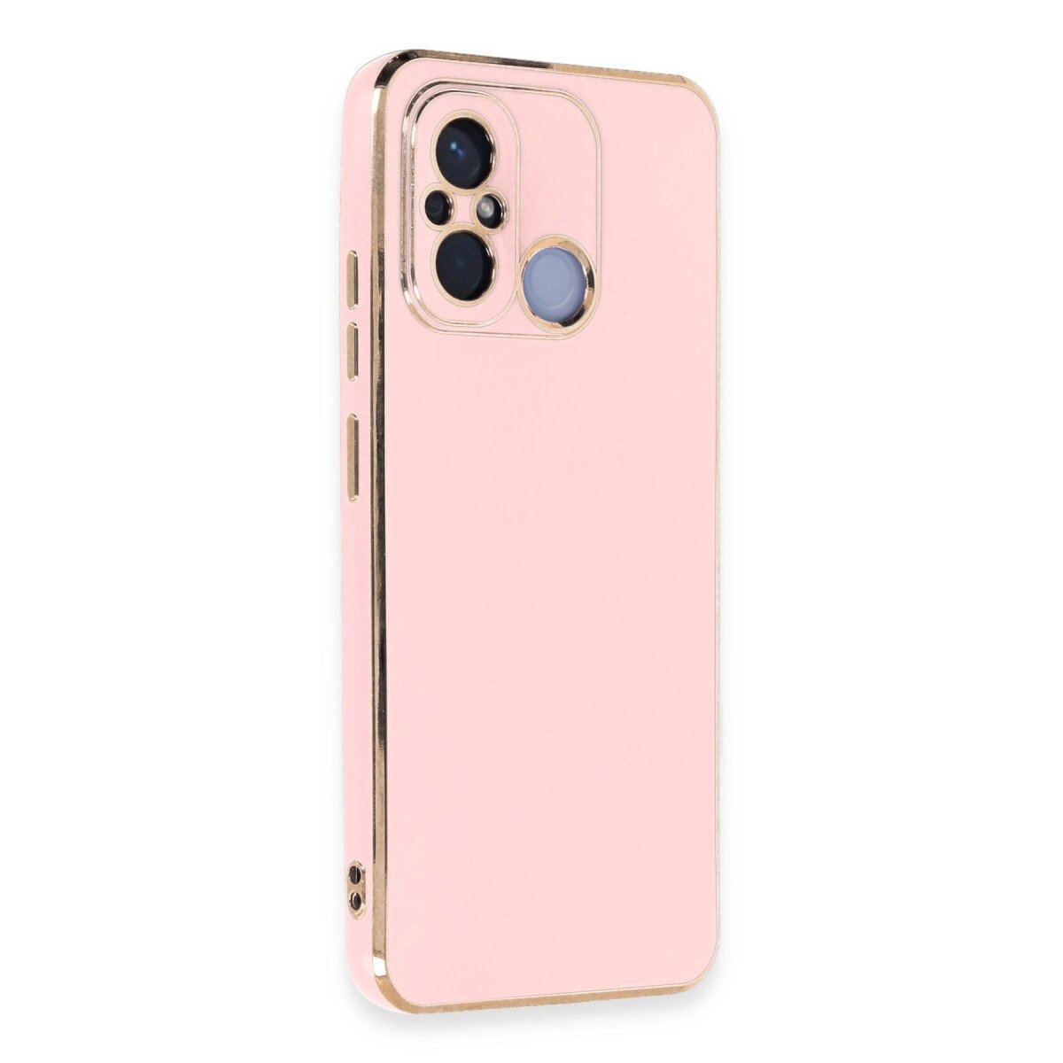 Xiaomi Redmi 12c Kılıf Volet Silikon - Pembe Xiaomi Redmi 12c Kılıf Volet Silikon - Pembe