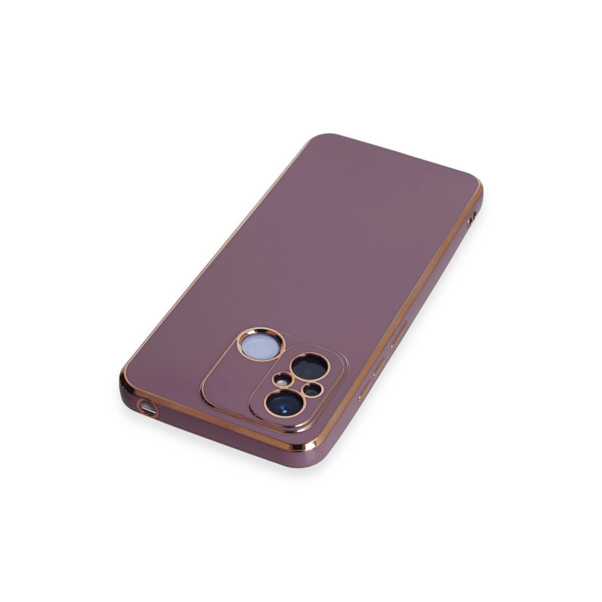 Xiaomi Redmi 12c Kılıf Volet Silikon - Mor Xiaomi Redmi 12c Kılıf Volet Silikon - Mor